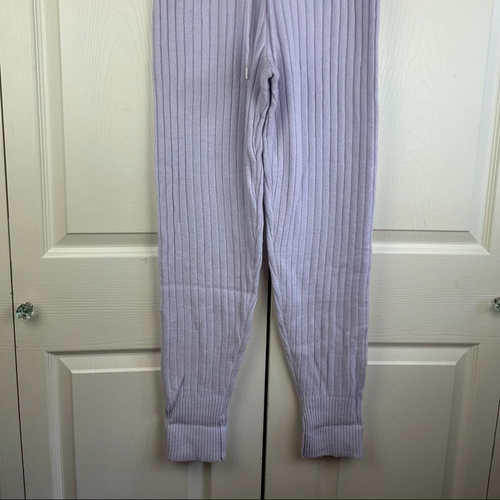 Free People  Around The Clock Jogger Pants Lavendar  S NWT - Picture 8 of 10